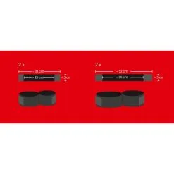 Bad Kitty Attaches Bras & Jambes 4 Pièces -SexToys Soldes Boutique bad kitty arm leg restraints 4