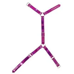 Bad Kitty Body Harnais Rose Métallique -SexToys Soldes Boutique bad kitty body harnais rose metallique 3