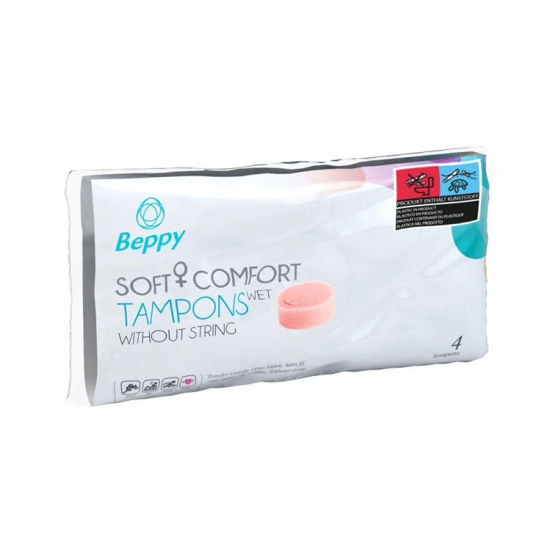 Beppy Soft Comfort Tampons Wet Boîte De 4 1 Beppy Soft Comfort Tampons Wet Boîte De 4