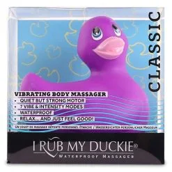 Big Teaze Toys Canard Vibrant Classic Violet -SexToys Soldes Boutique big teaze toys i rub my duckie 20 classic purple 3