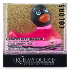 Big Teaze Toys Canard Vibrant Colors Noir -SexToys Soldes Boutique big teaze toys i rub my duckie 20 colors black 3