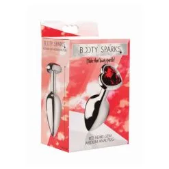 Booty Sparks Plug Anal Bijou Coeur Rouge M -SexToys Soldes Boutique booty sparks plug anal bijou coeur rouge m 3