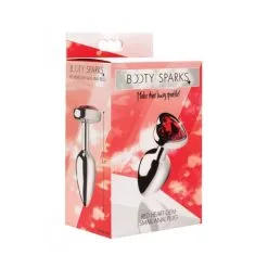 Booty Sparks Plug Anal Bijou Coeur Rouge S -SexToys Soldes Boutique booty sparks plug anal bijou coeur rouge s 3