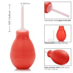 CalExotics Poire à Lavement Phosphorescente Anal Douche -SexToys Soldes Boutique calexotics anal douche 5