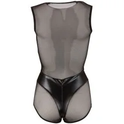 Cottelli Collection Body Wetlook Noir -SexToys Soldes Boutique cottelli collection body wetlook 3