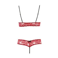 Cottelli Collection Ensemble Dentelle 2 Pièces Ouvert -SexToys Soldes Boutique cottelli collection ensemble dentelle 2 pieces ouvert 2