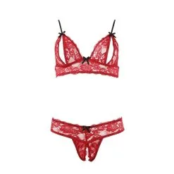 Cottelli Collection Ensemble Dentelle 2 Pièces Ouvert