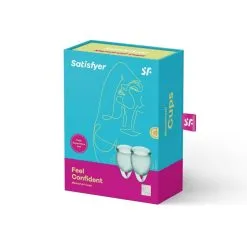Coupes Menstruelles Satisfyer Feel Confident Vert -SexToys Soldes Boutique coupe menstruelle satisfyer feel confident vert 2