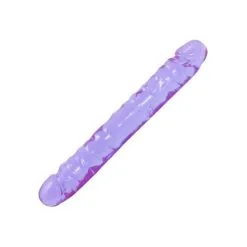 Doc Johnson Double Dong 30 Cm Crystal Jellies Violet