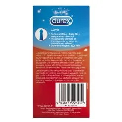 Durex Préservatifs Love Boîte De 6 -SexToys Soldes Boutique durex love 6 2
