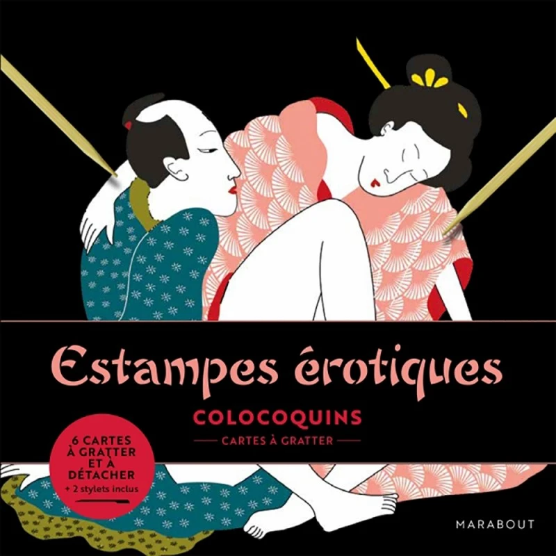 Editions Marabout Cartes à Gratter Colocoquins Estampes Érotiques 1 Editions Marabout Cartes à Gratter Colocoquins Estampes Érotiques