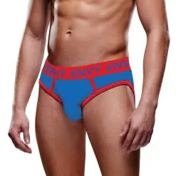 Envy Jockstrap Solid Bleu & Rouge