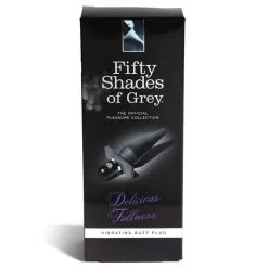 Fifty Shades Of Grey Plug Anal Vibrant Delicious Fullness -SexToys Soldes Boutique fifty shades of grey delicious fullness vibrating butt plug 5