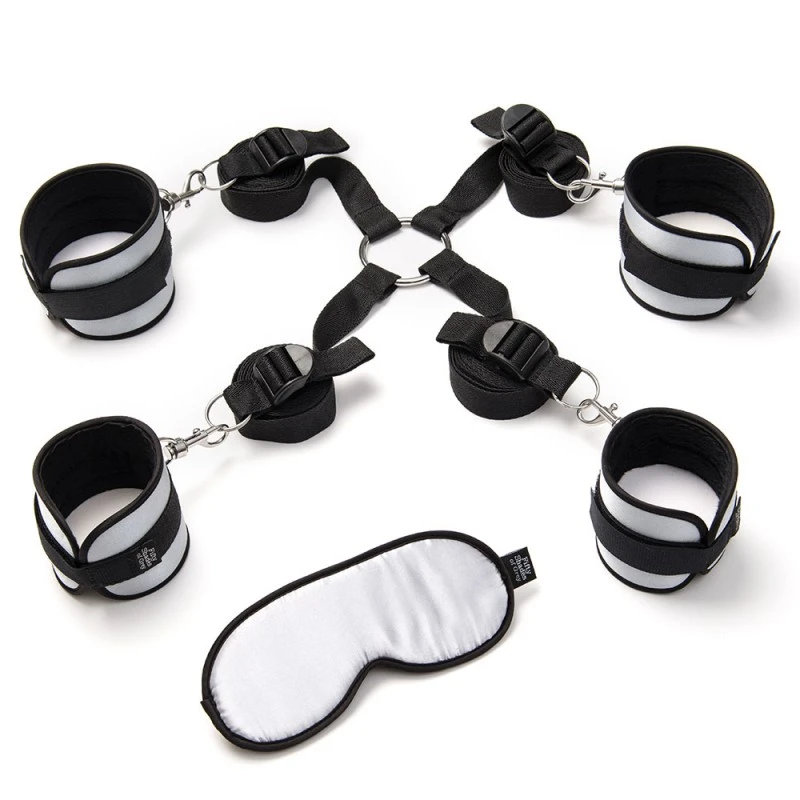 Fifty Shades Of Grey Kit D'Attaches Pour Lit Sans Barreaux Hard Limits 2 Fifty Shades Of Grey Kit D'Attaches Pour Lit Sans Barreaux Hard Limits – Image 2
