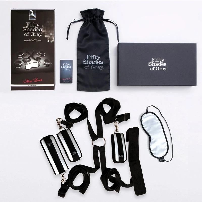 Fifty Shades Of Grey Kit D'Attaches Pour Lit Sans Barreaux Hard Limits 4 Fifty Shades Of Grey Kit D'Attaches Pour Lit Sans Barreaux Hard Limits – Image 4