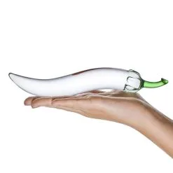 Gläs Gode En Verre Piment -SexToys Soldes Boutique glas glass naturals chili pepper 3