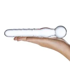 Gläs Gode En Verre Spirale Joystick -SexToys Soldes Boutique glas gode verre spirale joystick 2