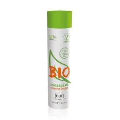 HOT Huile De Massage BIO 100 Ml Parfum Piment De Cayenne