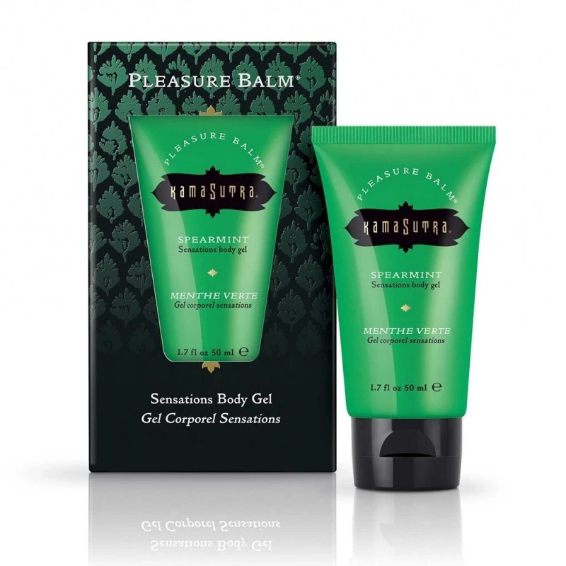 Kamasutra Gel Corporel Sensations Pleasure Balm Menthe Verte 1 Kamasutra Gel Corporel Sensations Pleasure Balm Menthe Verte