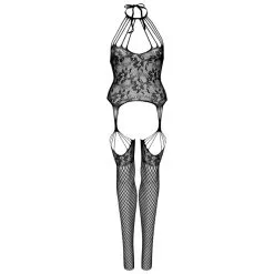 LEG AVENUE Combinaison Porte-Jarretelles 89292 Résille & Dentelle Florale Noire 5 LEG AVENUE Combinaison Porte-Jarretelles 89292 Résille & Dentelle Florale Noire -SexToys Soldes Boutique leg avenue combinaison porte jarretelles 89292 noir 2