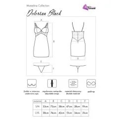 LivCo Corsetti Nuisette Dolorsan Misteelina Collection Dentelle Noire -SexToys Soldes Boutique livco corsetti nuisette dolorsan misteelina collection noire 2