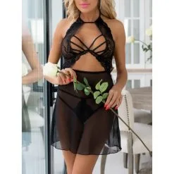 LivCo Corsetti Nuisette Malviami Dentelle Noire