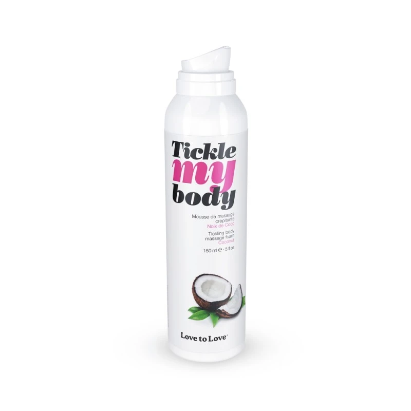 Love To Love Mousse De Massage Crépitante Tickle My Body Noix De Coco 2 Love To Love Mousse De Massage Crépitante Tickle My Body Noix De Coco – Image 2