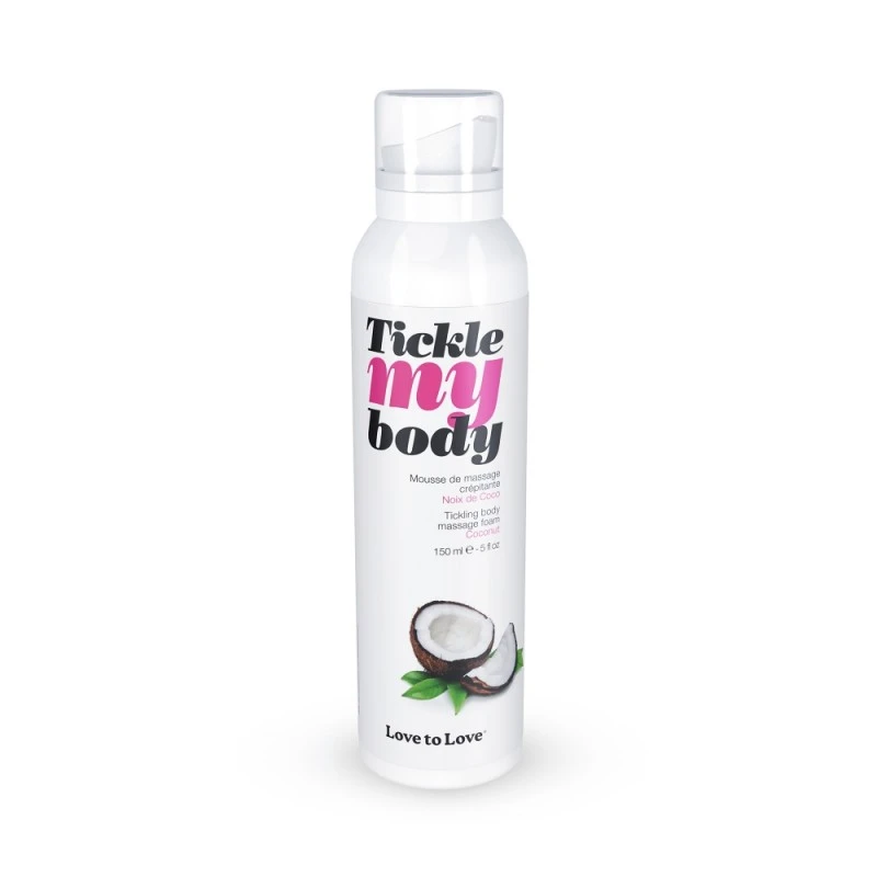 Love To Love Mousse De Massage Crépitante Tickle My Body Noix De Coco 3 Love To Love Mousse De Massage Crépitante Tickle My Body Noix De Coco – Image 3