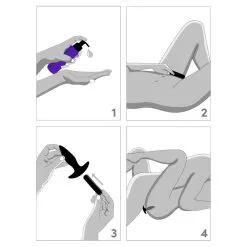 Lovehoney Plug Anal Vibrant Butt Tingler Small -SexToys Soldes Boutique lovehoney butt tingler plug anal vibrant small 3