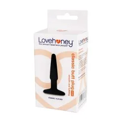 Lovehoney Plug Anal Classic Butt Plug Small -SexToys Soldes Boutique lovehoney classic butt plug anal vibrant small 4
