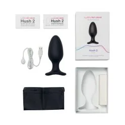 Lovense Plug Anal Vibrant Connecté Hush 2 L -SexToys Soldes Boutique lovense hush 2 plug anal vibrant connecte l 2
