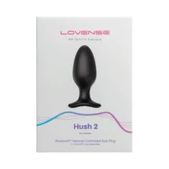 Lovense Plug Anal Vibrant Connecté Hush 2 L -SexToys Soldes Boutique lovense hush 2 plug anal vibrant connecte l 3