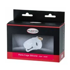 Malesation Cage De Chasteté CB 6000 Small -SexToys Soldes Boutique malesation penis cage silicone small 2