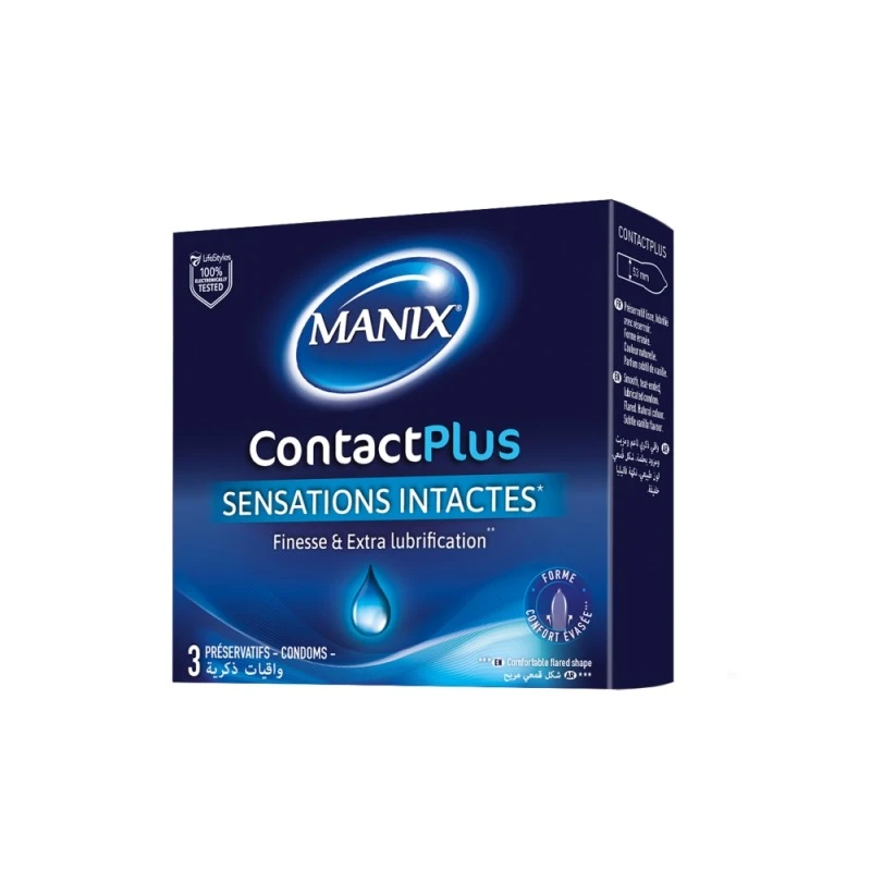 Manix Contact Plus Boîte De 3 1 Manix Contact Plus Boîte De 3