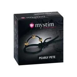 Mystim Anneau Pour Gland E-Stim Pearly Pete -SexToys Soldes Boutique mystim pearly pete 2