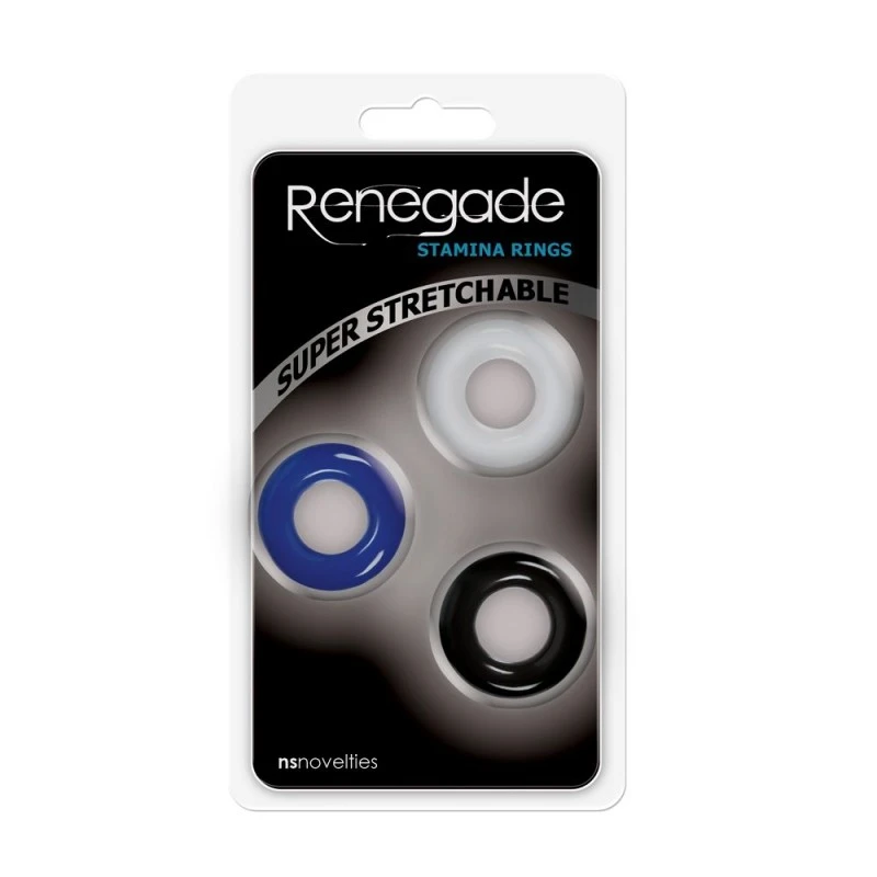 Nsnovelties Lot De 3 Cockrings Renegade Stamina Rings 2 Nsnovelties Lot De 3 Cockrings Renegade Stamina Rings – Image 2