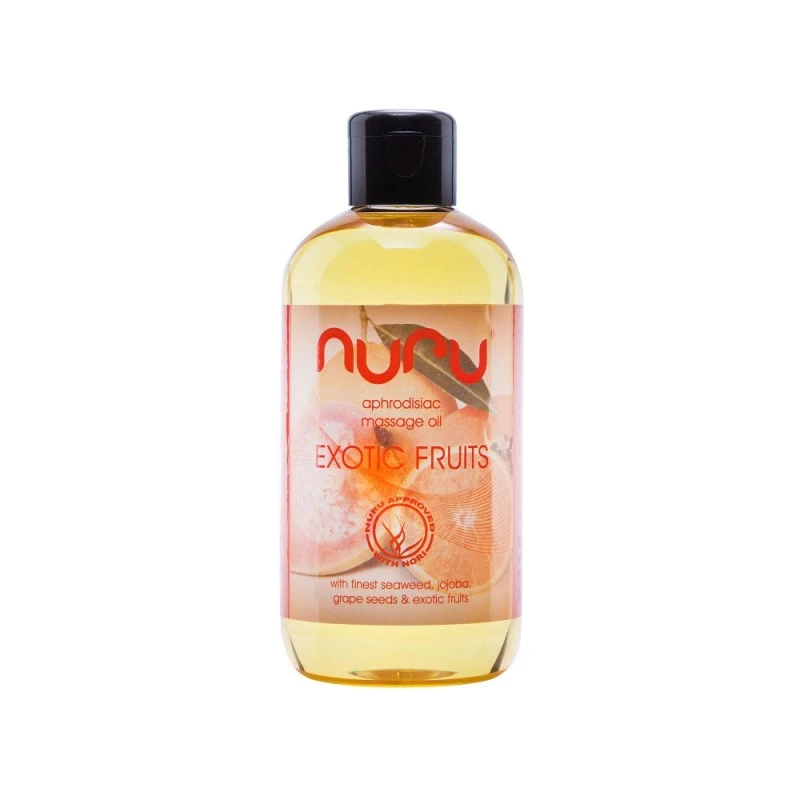 Huile De Massage Aphrodisiaque Sensual Nuru Fruits Exotiques 250 Ml 2 Huile De Massage Aphrodisiaque Sensual Nuru Fruits Exotiques 250 Ml – Image 2