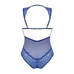 Obsessive Body Giselia Maille & Dentelle Bleue GT -SexToys Soldes Boutique obsessive body giselia maille dentelle bleue gt 3