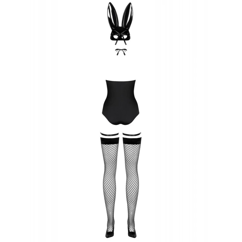 Obsessive Costume Bunny 4 Pièces Noir 4 Obsessive Costume Bunny 4 Pièces Noir – Image 4
