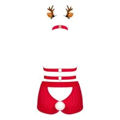 Obsessive Ensemble 3 Pièces Harnais Ms Reindy Rouge -SexToys Soldes Boutique obsessive ensemble 3 pieces ms reindy rouge 3