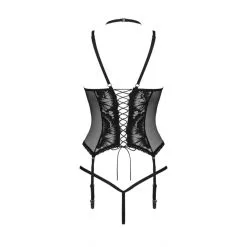 Obsessive Guêpière Alessya Dentelle Noire -SexToys Soldes Boutique obsessive guepiere alessya dentelle noire 3