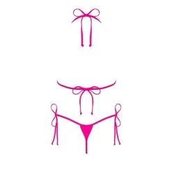 Obsessive Maillot De Bain Micro 2 Pièces Bella Vista Rose -SexToys Soldes Boutique obsessive maillot de bain 2 pieces micro bella vista rose 3