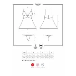 Obsessive Nuisette 810-BAB Noire -SexToys Soldes Boutique obsessive nuisette 810 bab noire 4