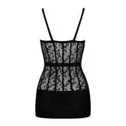 Obsessive Robe Noire Transparente D605 -SexToys Soldes Boutique obsessive robe noire transparente d605 5