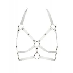 Obsessive Soutien-Gorge & Harnais A759 Blanc GT -SexToys Soldes Boutique obsessive soutien gorge harnais a759 blanc gt 2