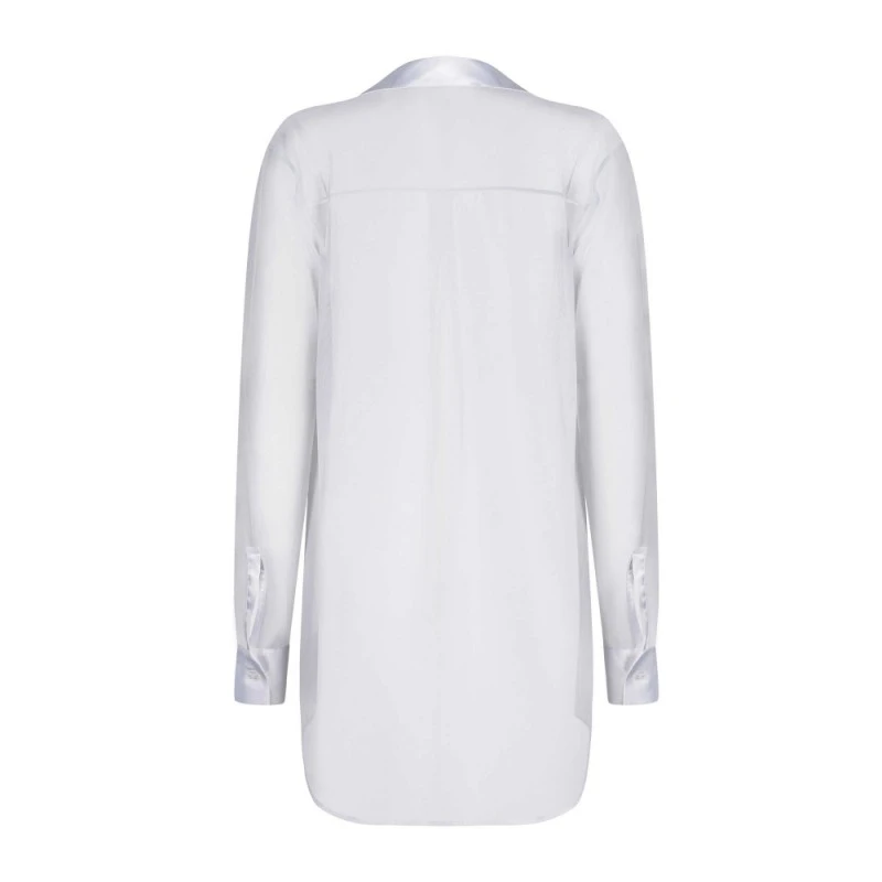 Obsessive Chemise Stellya Maille Blanche 4 Obsessive Chemise Stellya Maille Blanche – Image 4