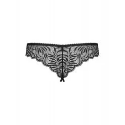 Obsessive Tanga Ouvert Contica Noir -SexToys Soldes Boutique obsessive tanga ouvert contica noir 3