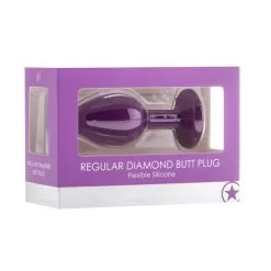 Ouch! Plug Anal Regular Diamond -SexToys Soldes Boutique ouch regular diamond butt plug 4