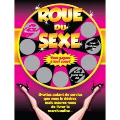 Ozze Carte à Gratter Roue Du Sexe