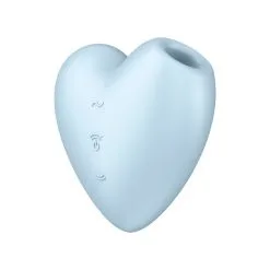 Satisfyer Cutie Heart Bleu Aspirateur Clitoridien